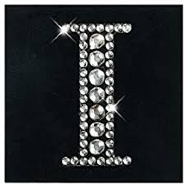 Strass-Sticker Monogramm I